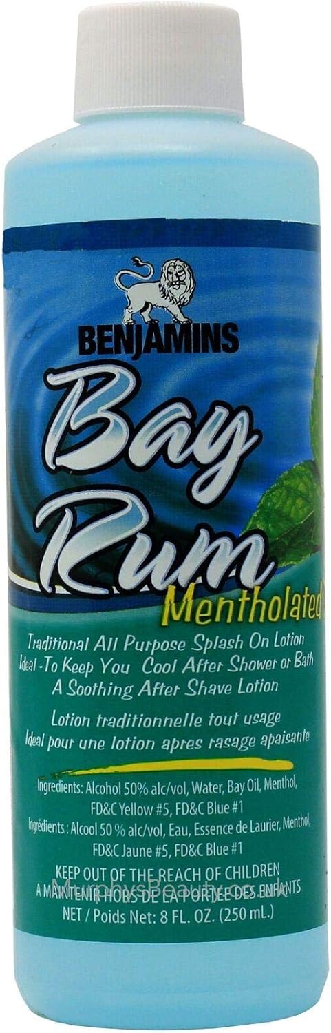 Benjamins Bay Rum Mentholated 250ml - Afro Hair Boutique