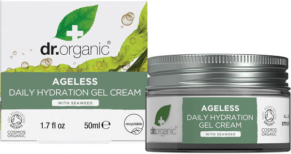 Dr Organic Ageless Daily Hydration Gel Cream 50ml - Afro Hair Boutique