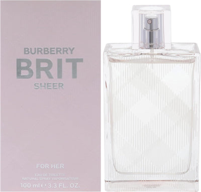 Burberry Brit Sheer For Her Eau De Toilette 100ml