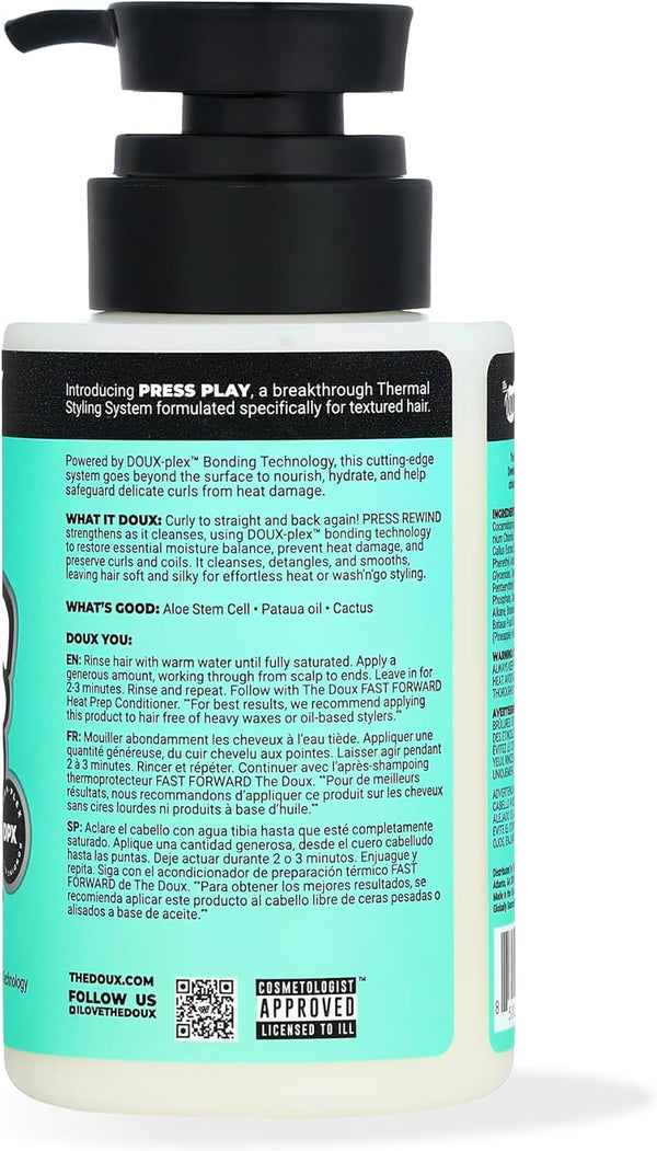 The Doux Press Rewind Curl Retention Shampoo 236ml - Afro Hair Boutique