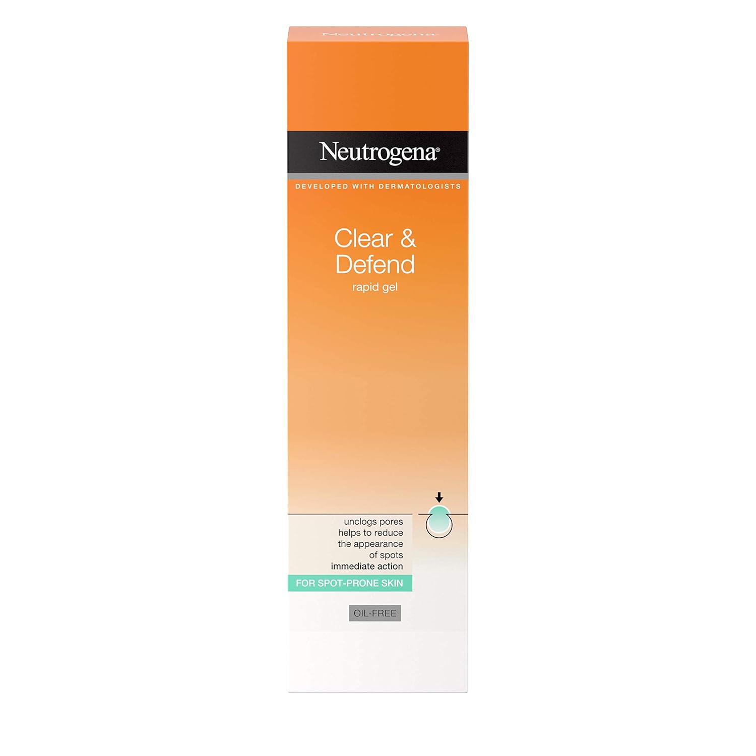 Johnson And Johnson Neutrogena Clear And Defend Oil Free Rapid Gel 15ml