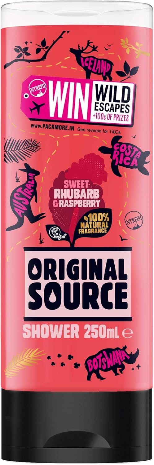 Original Source Sweet Rhubarb And Raspberry Shower Gel 250ml