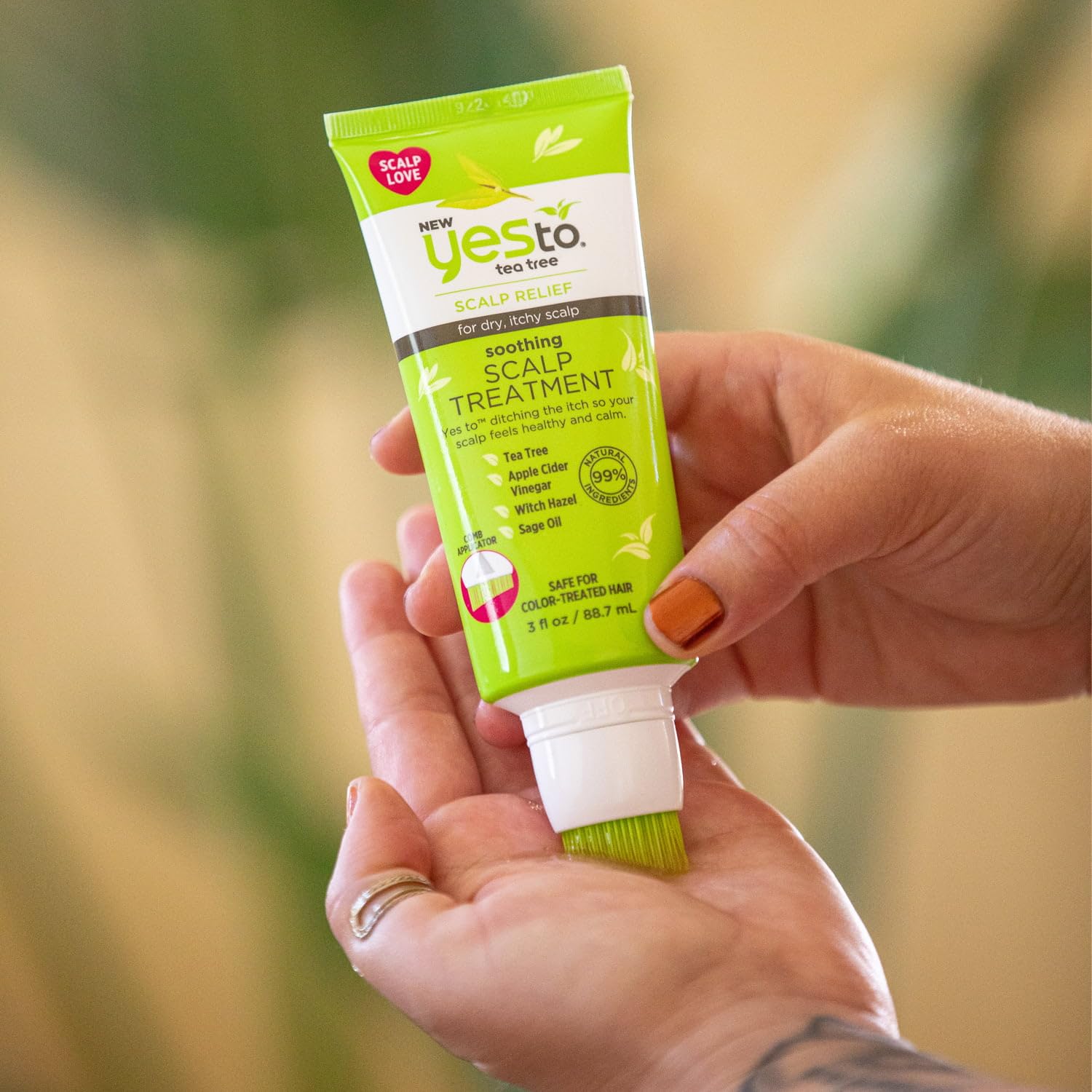 Yes To Tea Tree Soothing Scalp Treatment 88ml