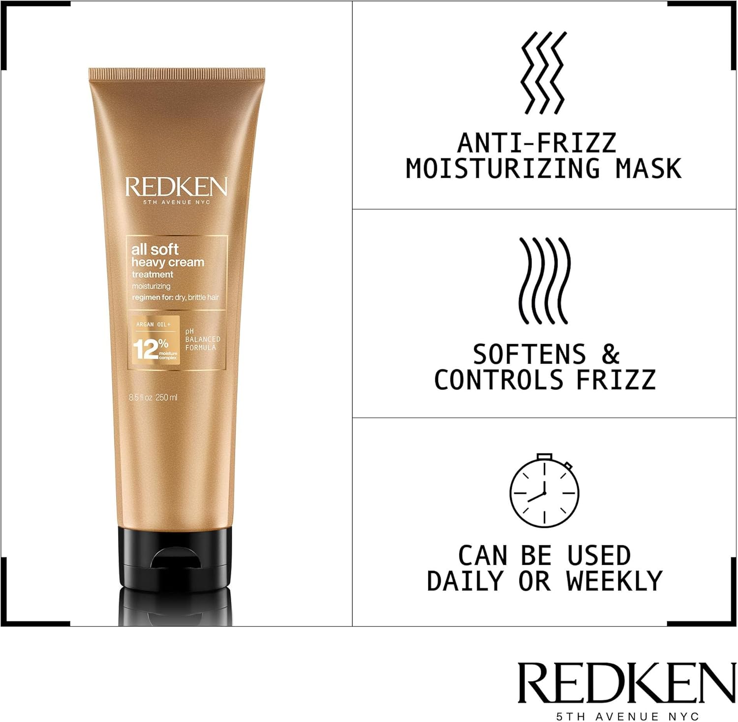 Redken All Soft Heavy Cream Treatment 250ml