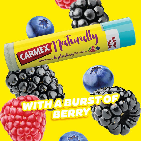 Carma Laboratories Carmex Naturally Berry Lip Balm