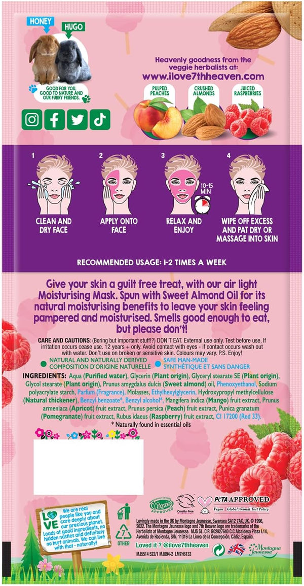 Montagne Jeunesse 7Th Heaven Cotton Candy Indulgence Mask Treat