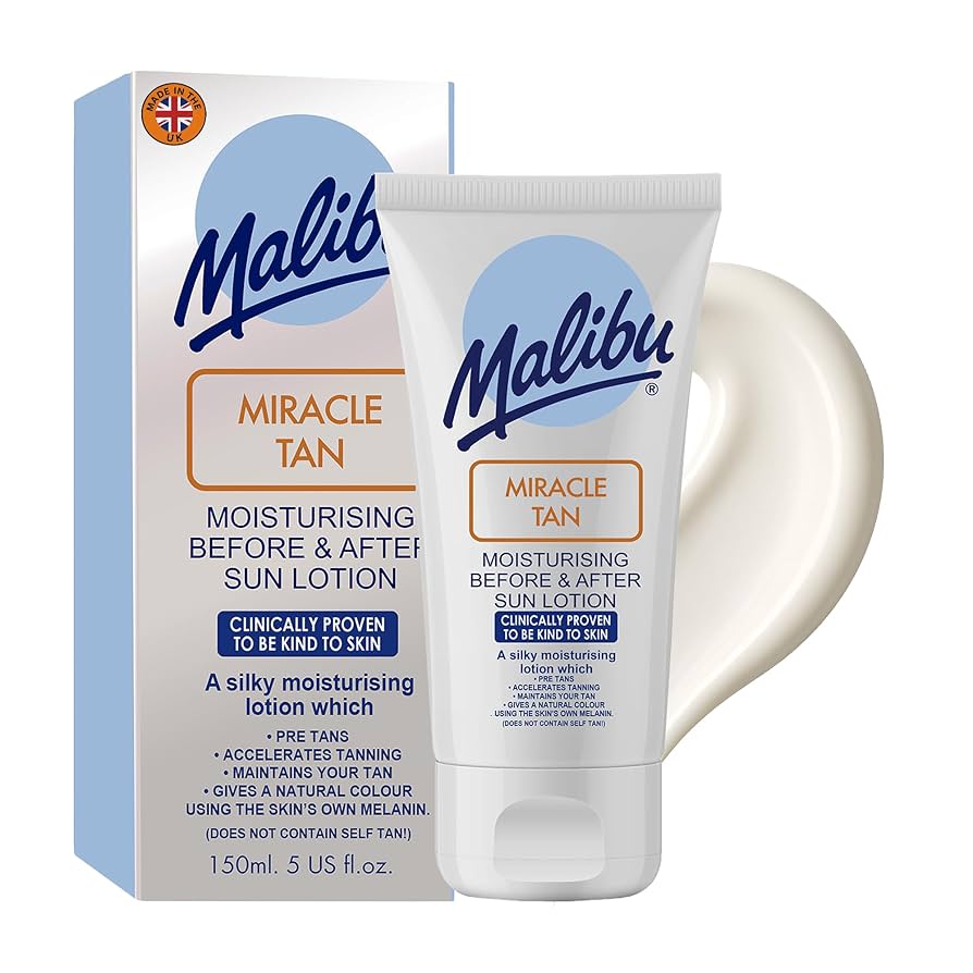 Malibu Miracle Tan Moisturising Before And After Sun Lotion 150ml