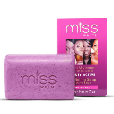 F & W Miss White Beauty Active Exfoliating Soap 200g