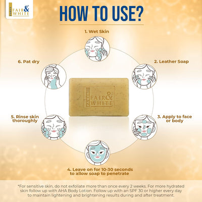 F & W Original AHA 2 Exfoliating And Lightening Soap 200g