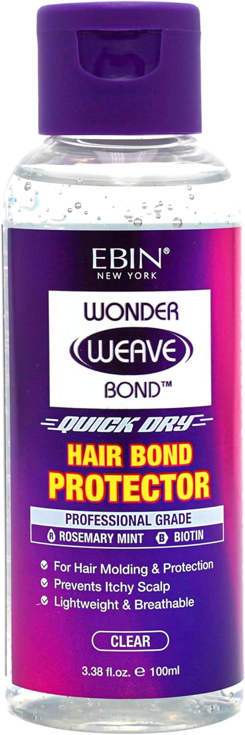 EBIN New York Wonder Weave Bond Hair Bond Protector Clear 100ml / 250ml - Afro Hair Boutique