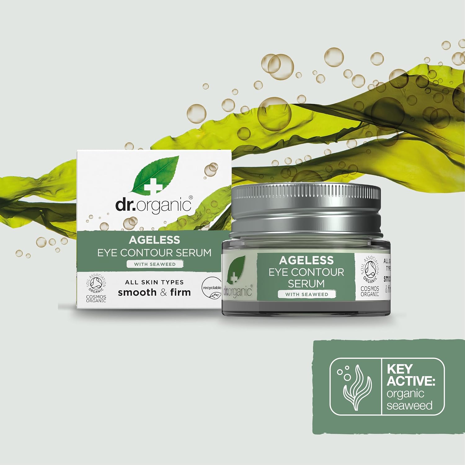 Dr Organic Ageless Eye Contour Serum With Seaweed 15ml