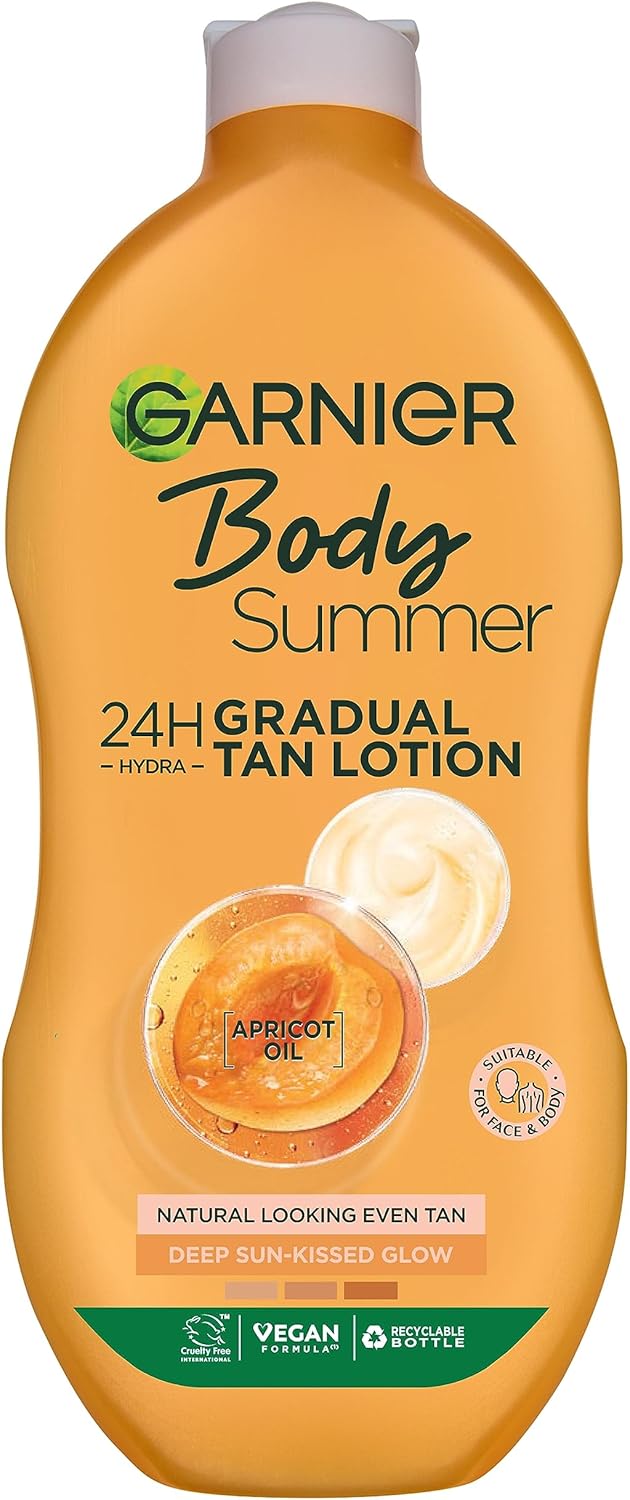 Garnier  Summer Body Moisturising Lotion Deep Sun Kissed Look