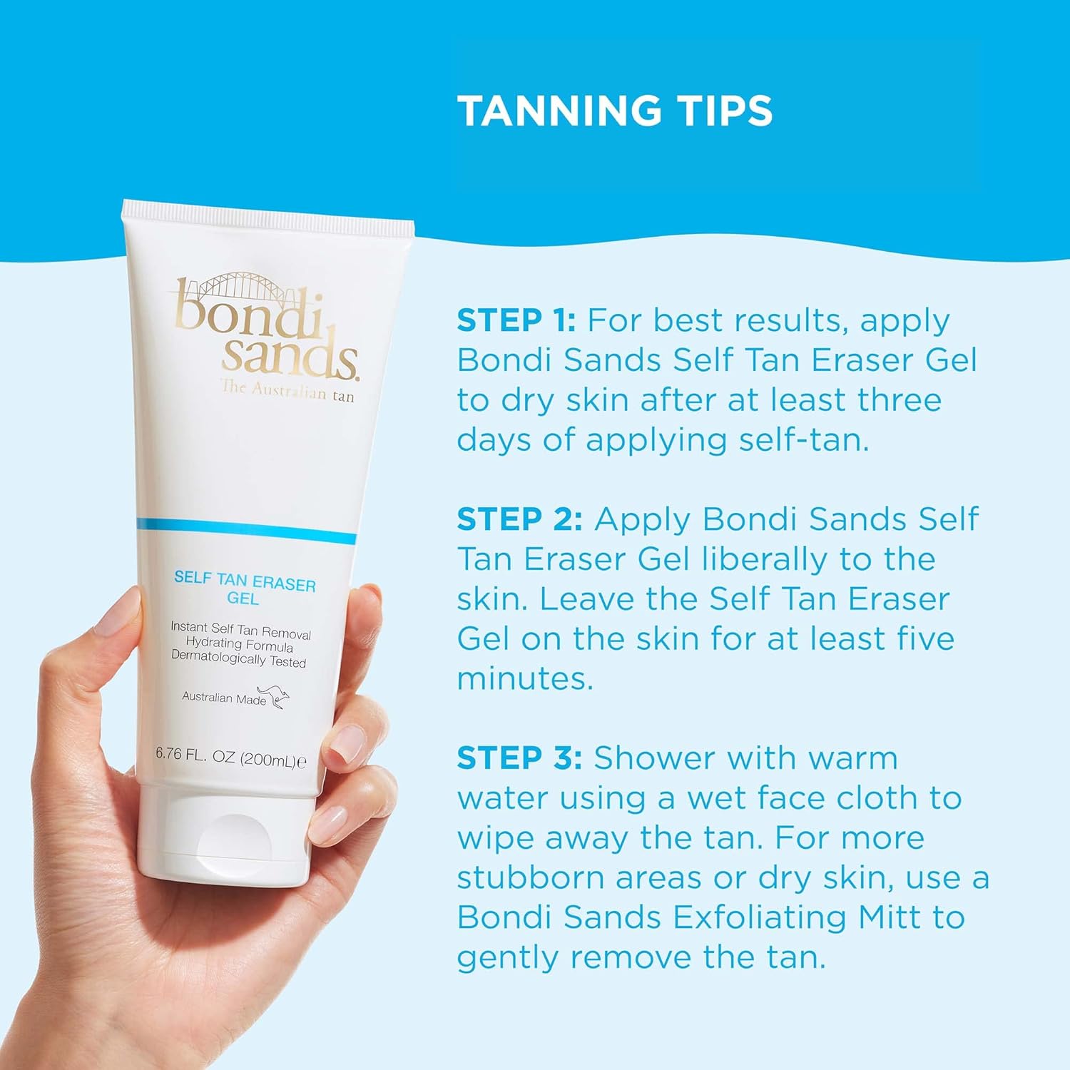 Bondi Sands Self Tan Eraser Gel 200ml