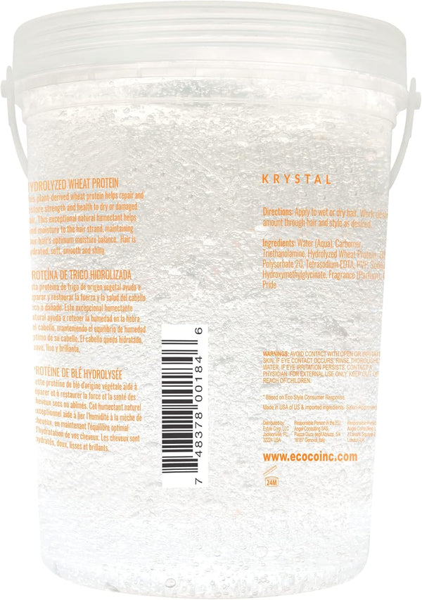 Eco Style Professional Styling Gel Krystal Styling Gel - All Sizes - Afro Hair Boutique