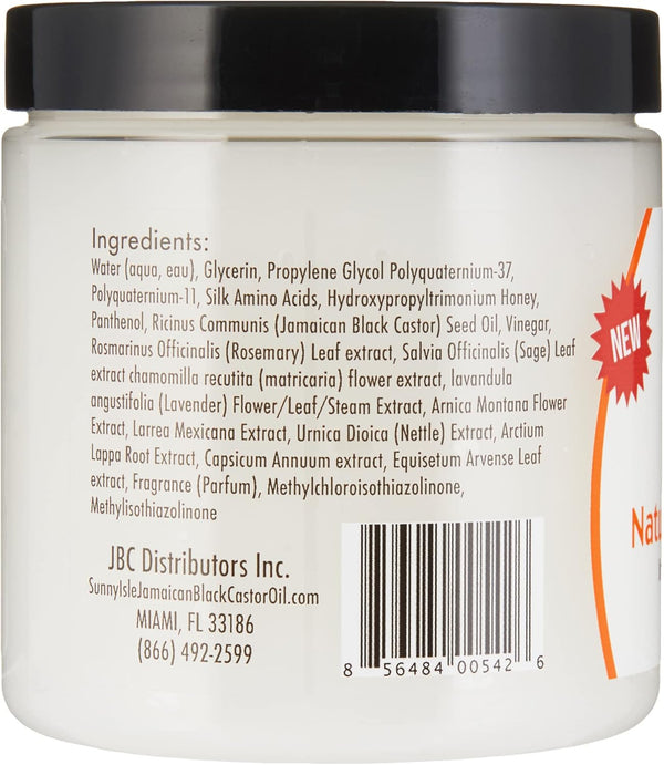 Sunny Isle Jamaican Black Castor Oil Natural Curly Styling Custard 8oz