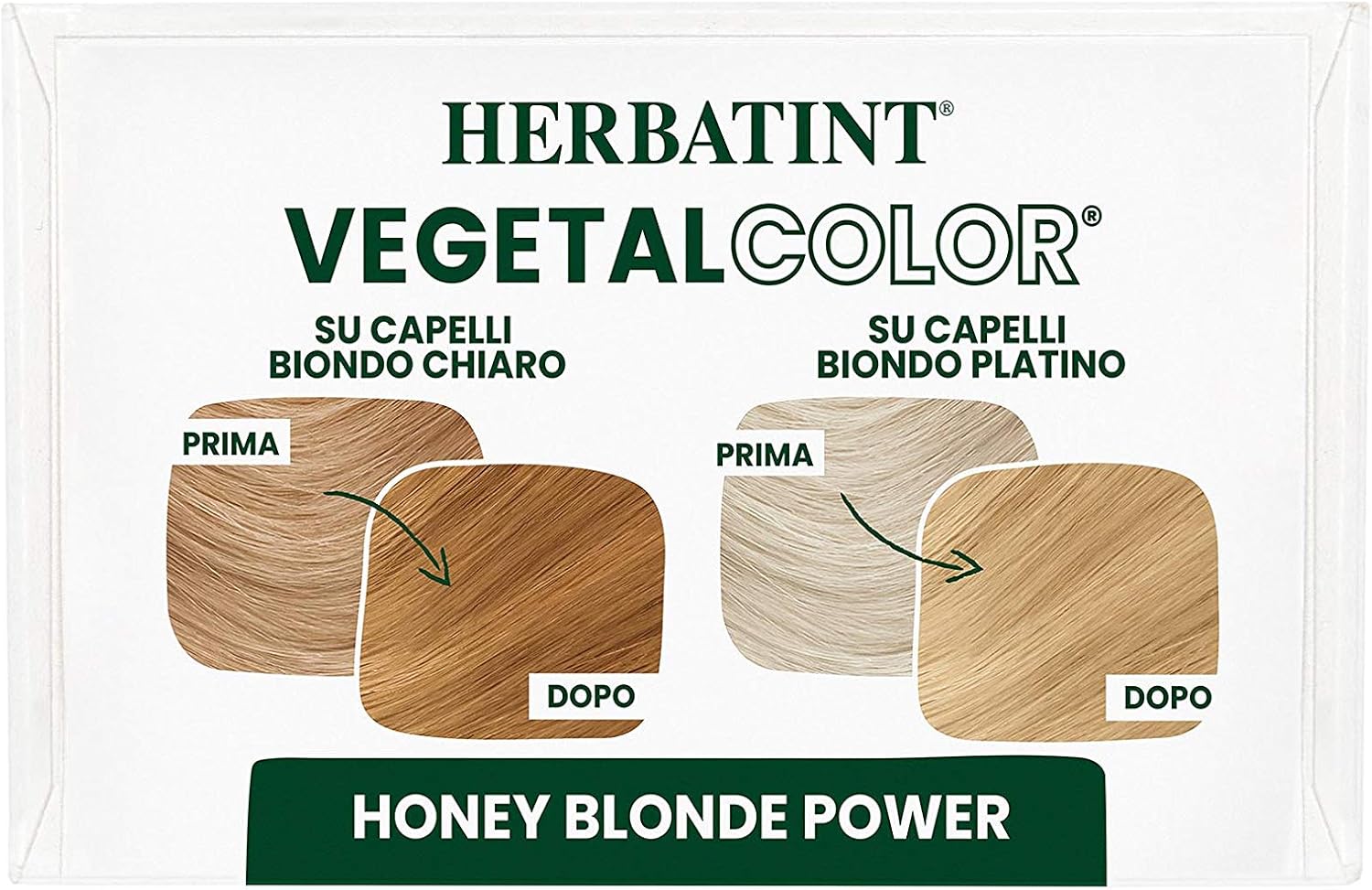 Herbatint Vegetal Organic Hair Color Honey Blonde Power 100g