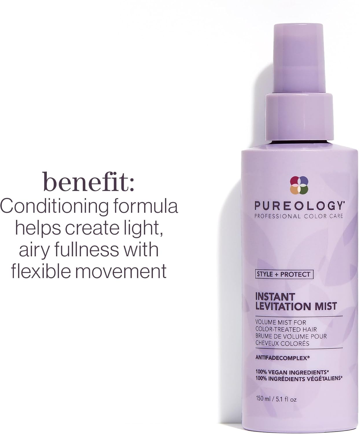Pureology Style Plus Protect Instant Levitation Mist 150ml
