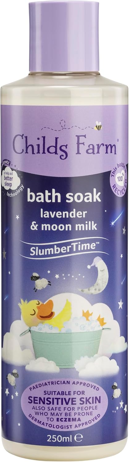 Childs Farm Slumber Time Lavender And Moon Milk Bath Soak 250ml