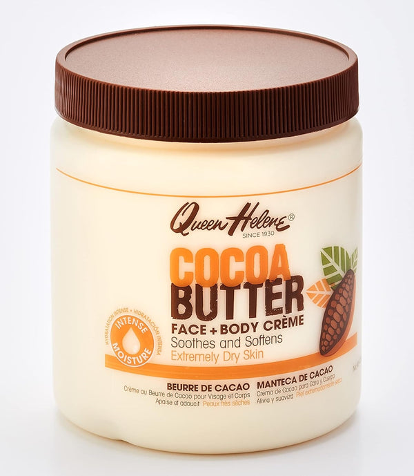 Queen Helene Cocoa Butter Face Plus Body Creme 425g / 136g - Afro Hair Boutique