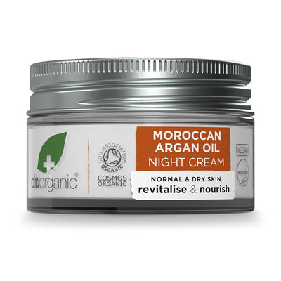 Dr Organic Bioactive Skincare Organic Moroccan Argan Oil Night Cream 50ml