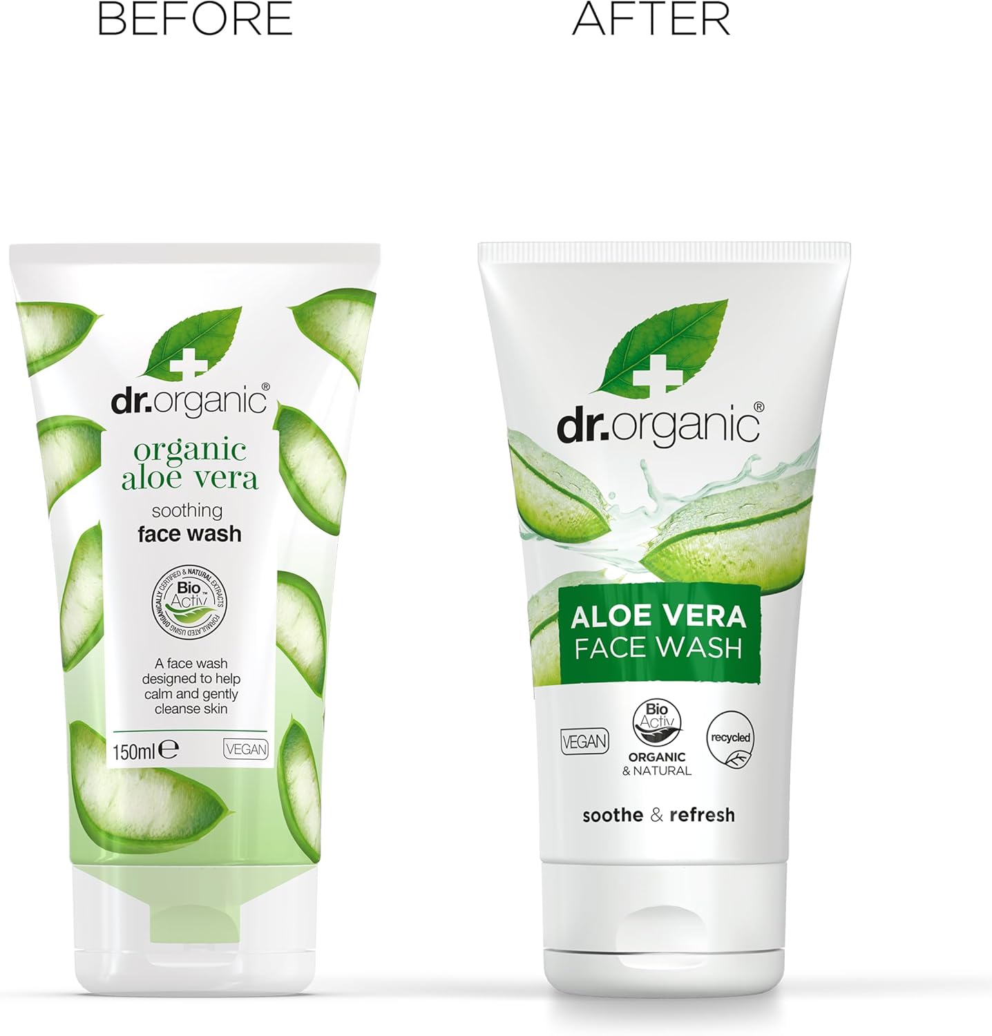 Dr Organic Organic Aloe Vera Face Wash 150ml