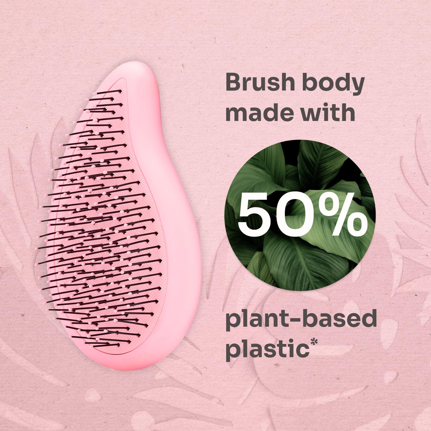 Wet Brush Go Green Watermelon Oil Infused Cushion Palm Detangler