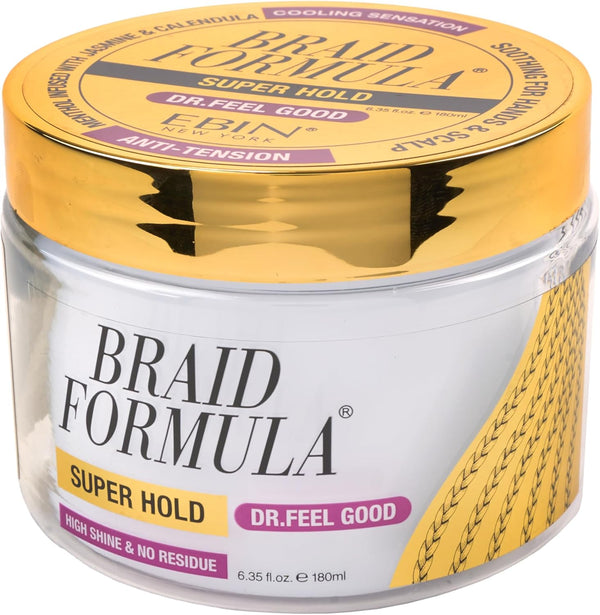 EBIN New York Braid Formula Anti Tension Super Hold 100ml / 180ml / 310ml - Afro Hair Boutique