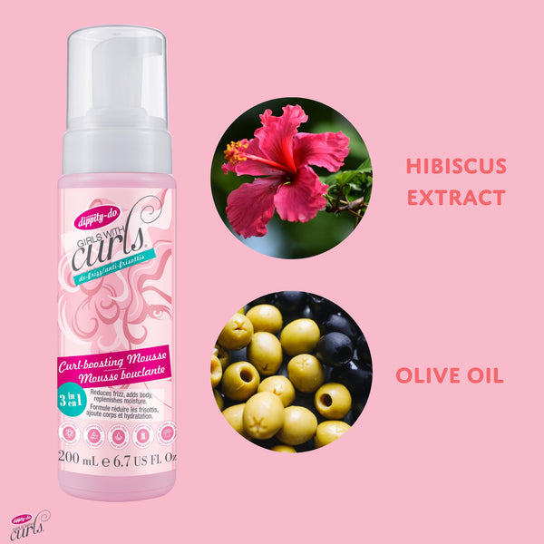 Dippity Do Girls With Curls Curl Boosting Mousse 50ml / 200ml