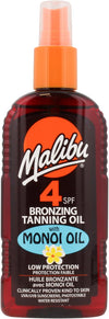 Malibu Bronzing Tanning Oil With Monoi Oil SPF4 200ml