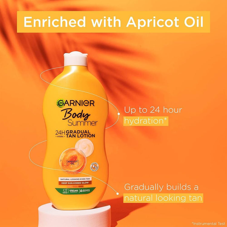 Garnier  Summer Body Moisturising Lotion Deep Sun Kissed Look