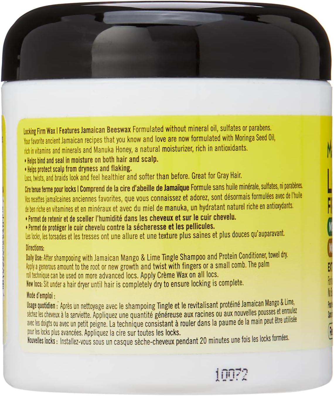Jamaican Mango And Lime Locking Firm Wax Resistant Formula 155g / 473ml