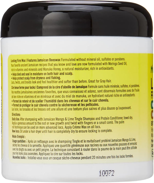 Jamaican Mango And Lime Locking Firm Wax Resistant Formula 155g / 473ml - Afro Hair Boutique