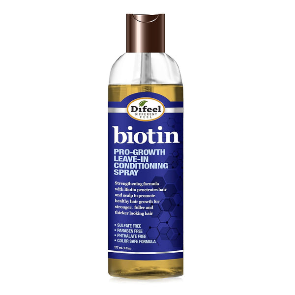 Difeel Biotin Pro Growth Leave In Conditioning Spray 177ml - Afro Hair Boutique