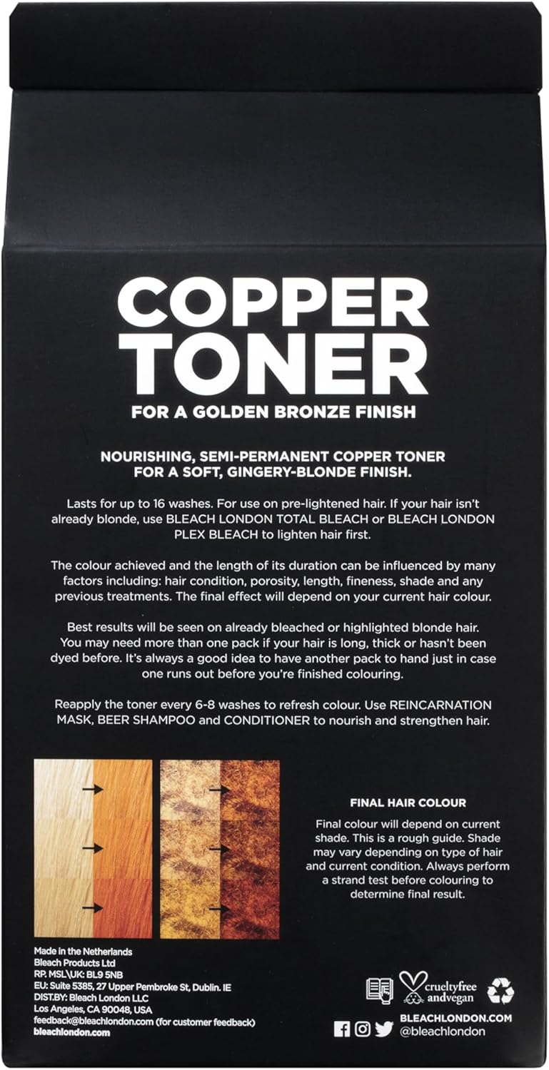 Bleach London Copper Toner - Afro Hair Boutique