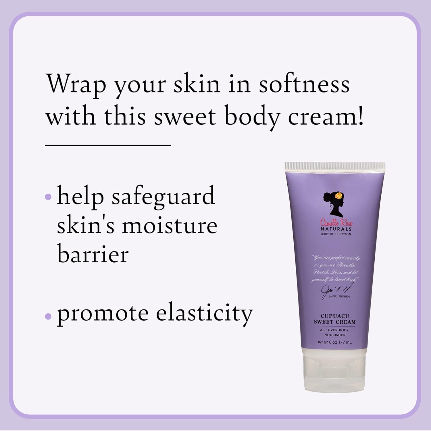 Camille Rose Naturals Cupuacu Sweet Cream 177ml