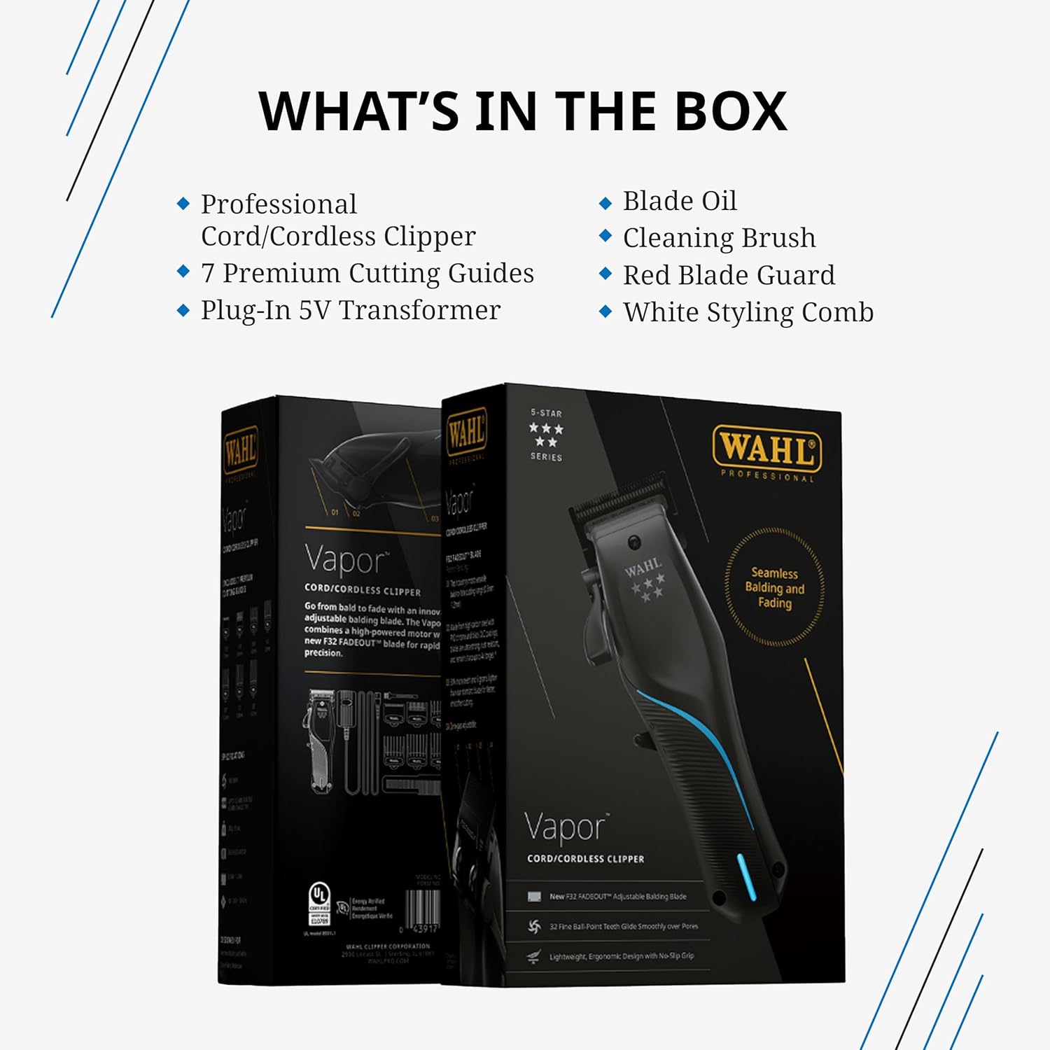 Wahl 5 Star Series Vapor Cord Cordless Clipper