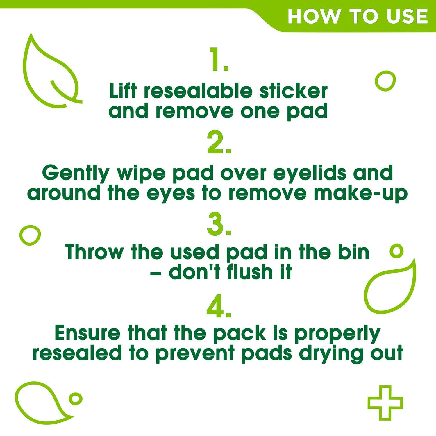 Simple Kind To Eyes Eye Make Up Remover Pads 30pads