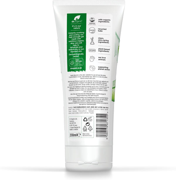 Dr Organic Soothe And Restore Aloe Vera Gel