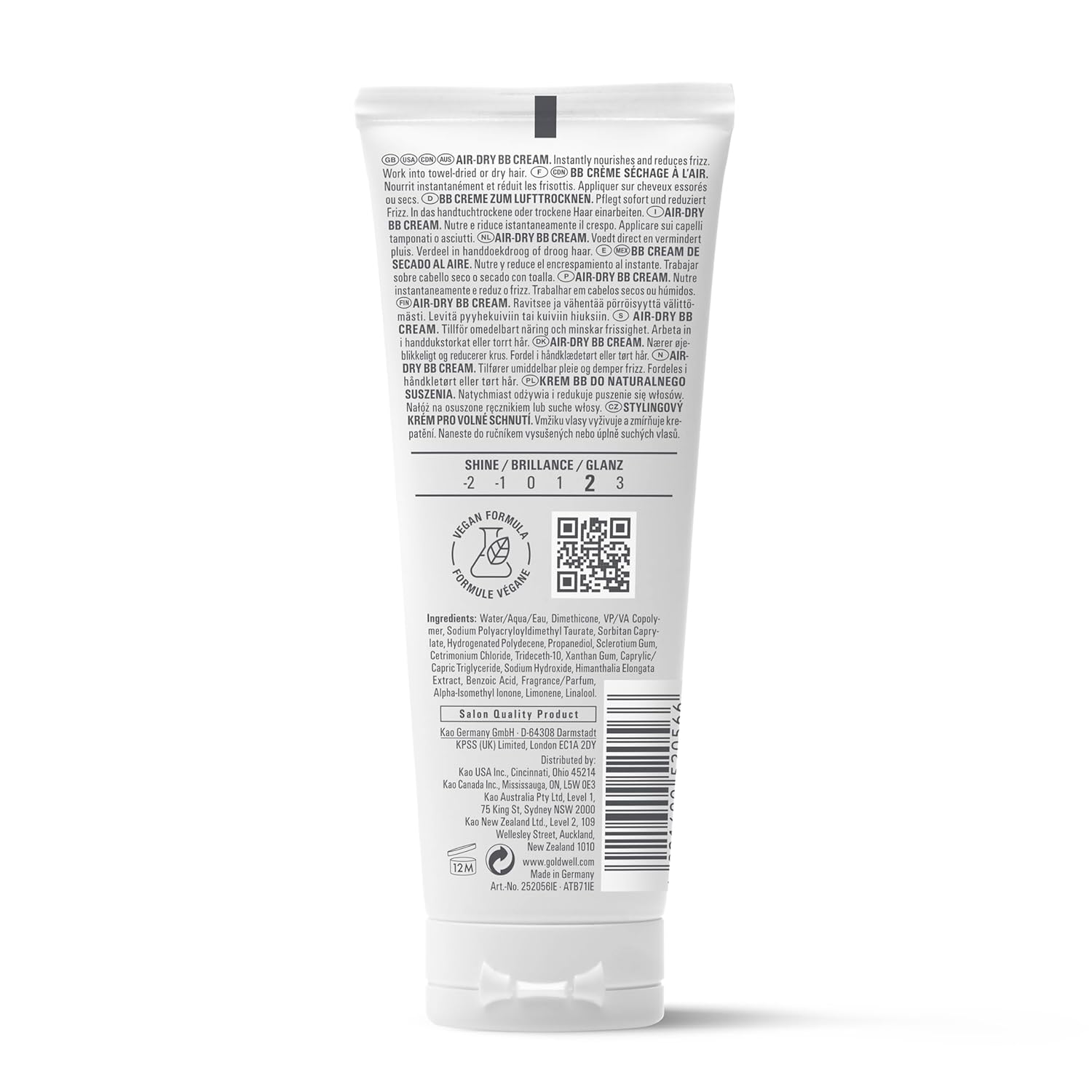 Goldwell Style Sign Smooth Air Dry BB Cream 75ml / 125ml