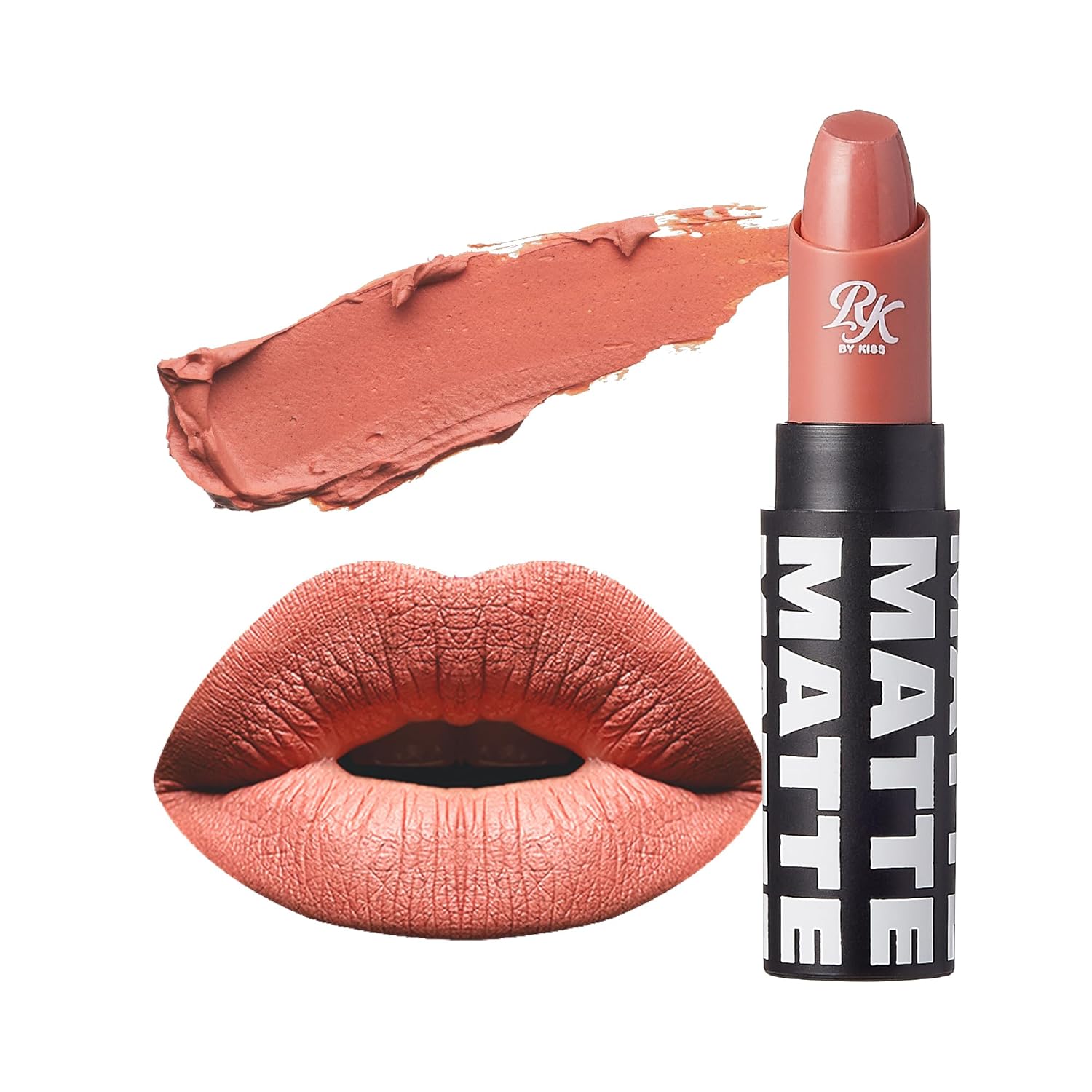 RK By Kiss Matte Lipstick RMLS02 Nude Rose 3.5g