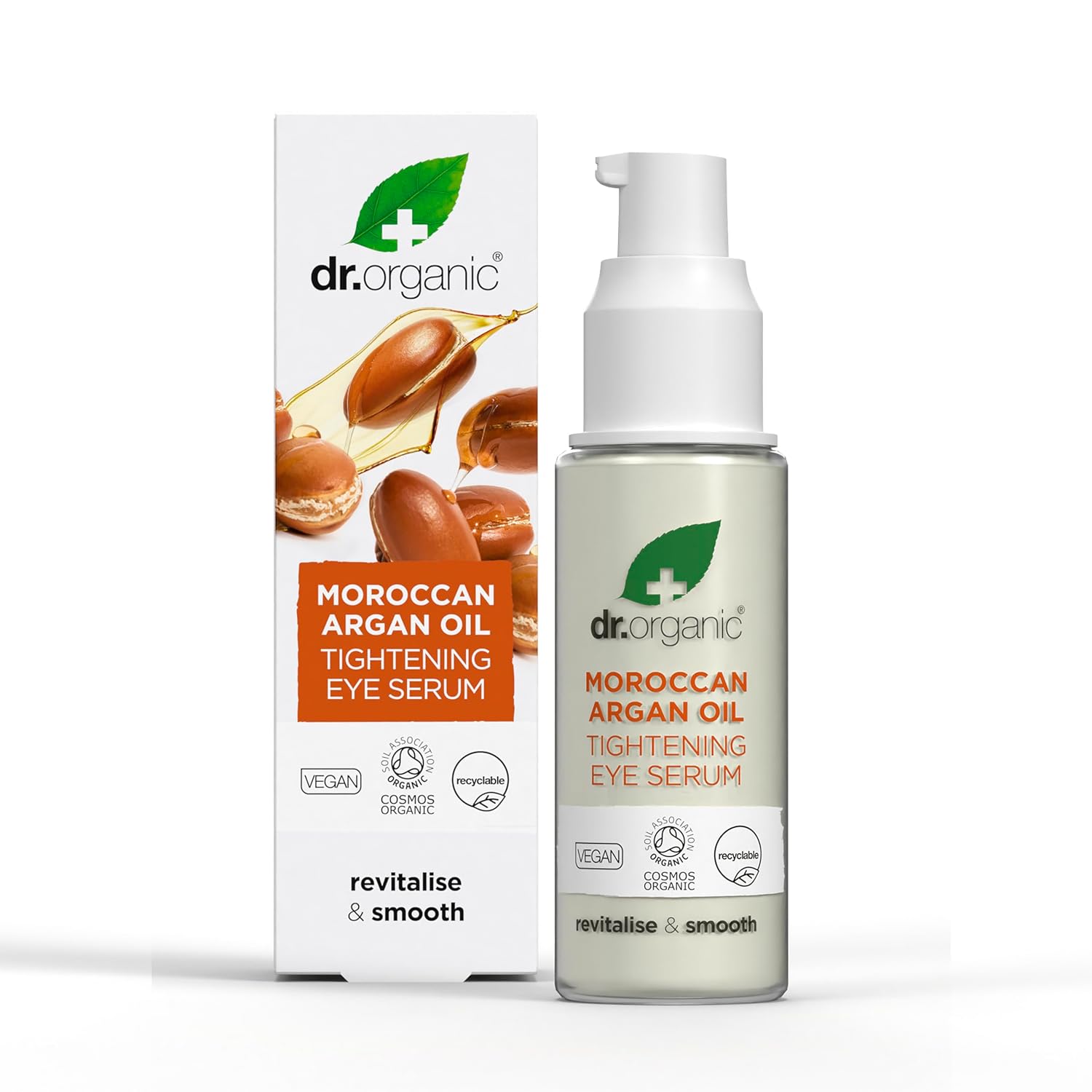 Dr Organic Bioactive Skincare Organic Moroccan Argan Oil Tightening Eye Serum 30ml