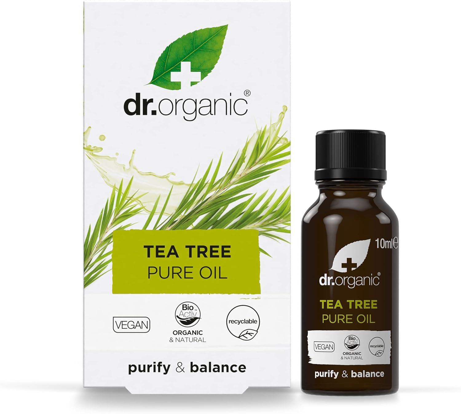 Dr Organic Bioactive Skincare Organic Tea Tree Pure Oil 10ml