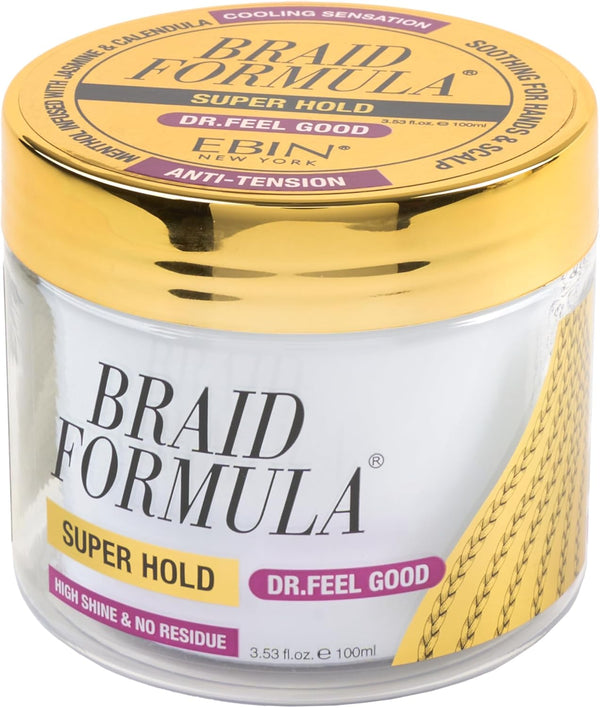EBIN New York Braid Formula Anti Tension Super Hold 100ml / 180ml / 310ml - Afro Hair Boutique