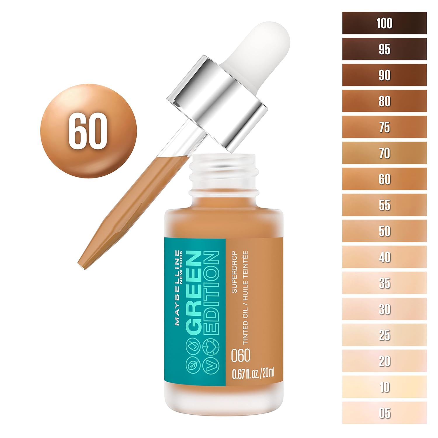 Maybelline Maybeline Green Edition Superdrop Tinted Oil 20ml