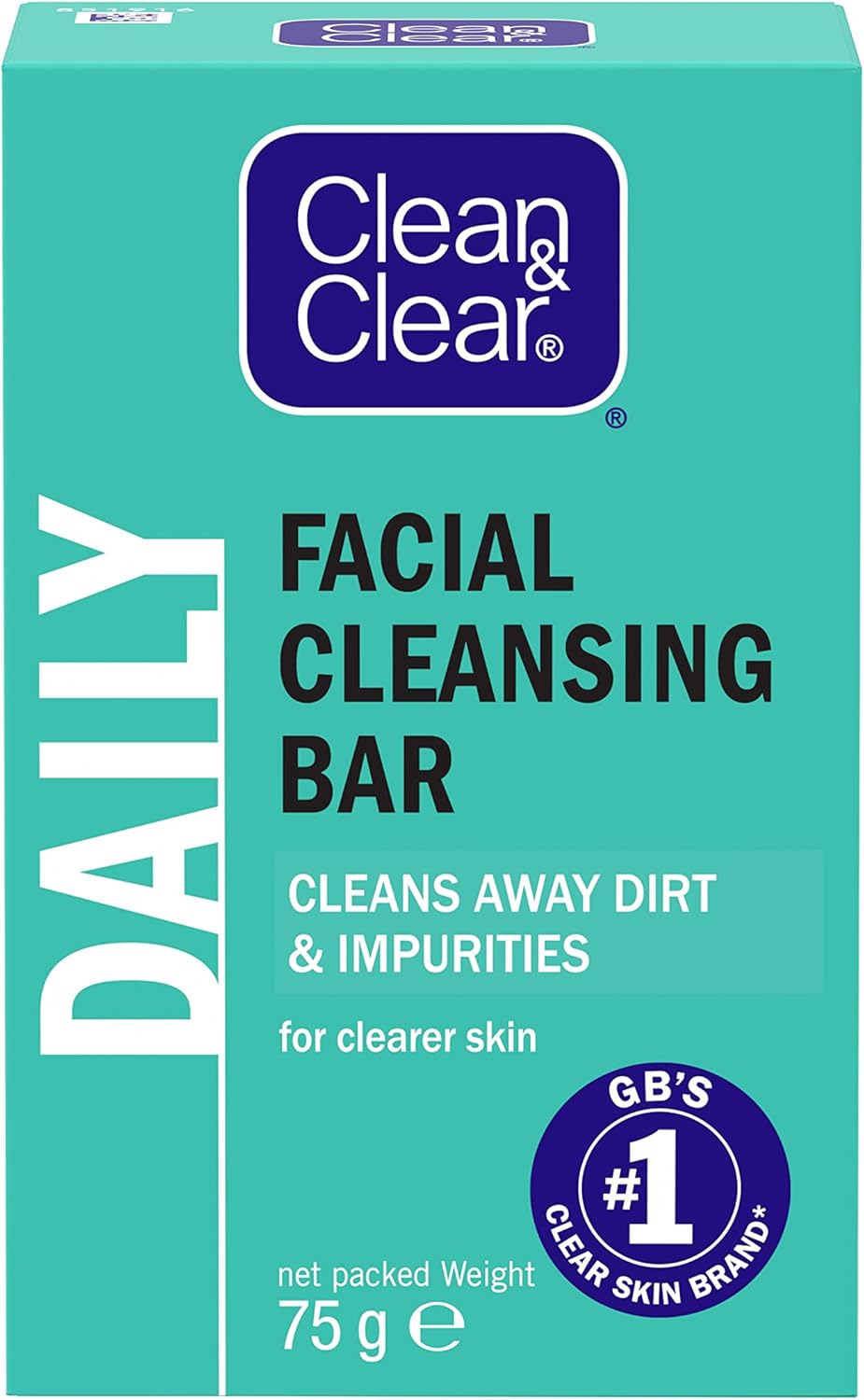 Johnson And Johnson Clean & Clear Facial Cleansing Bar 75g