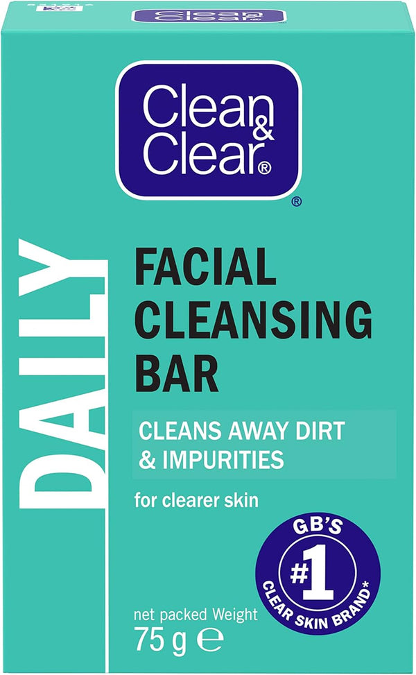 Johnson And Johnson Clean & Clear Facial Cleansing Bar 75g