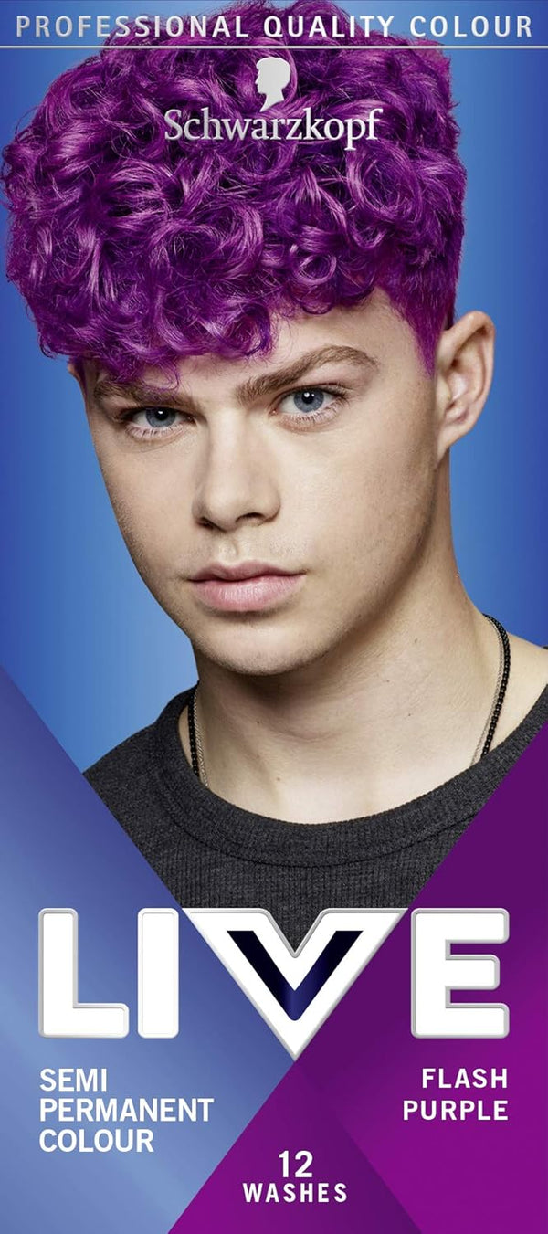 Schwarzkopf Live Semi Permanent Colour Flash Purple