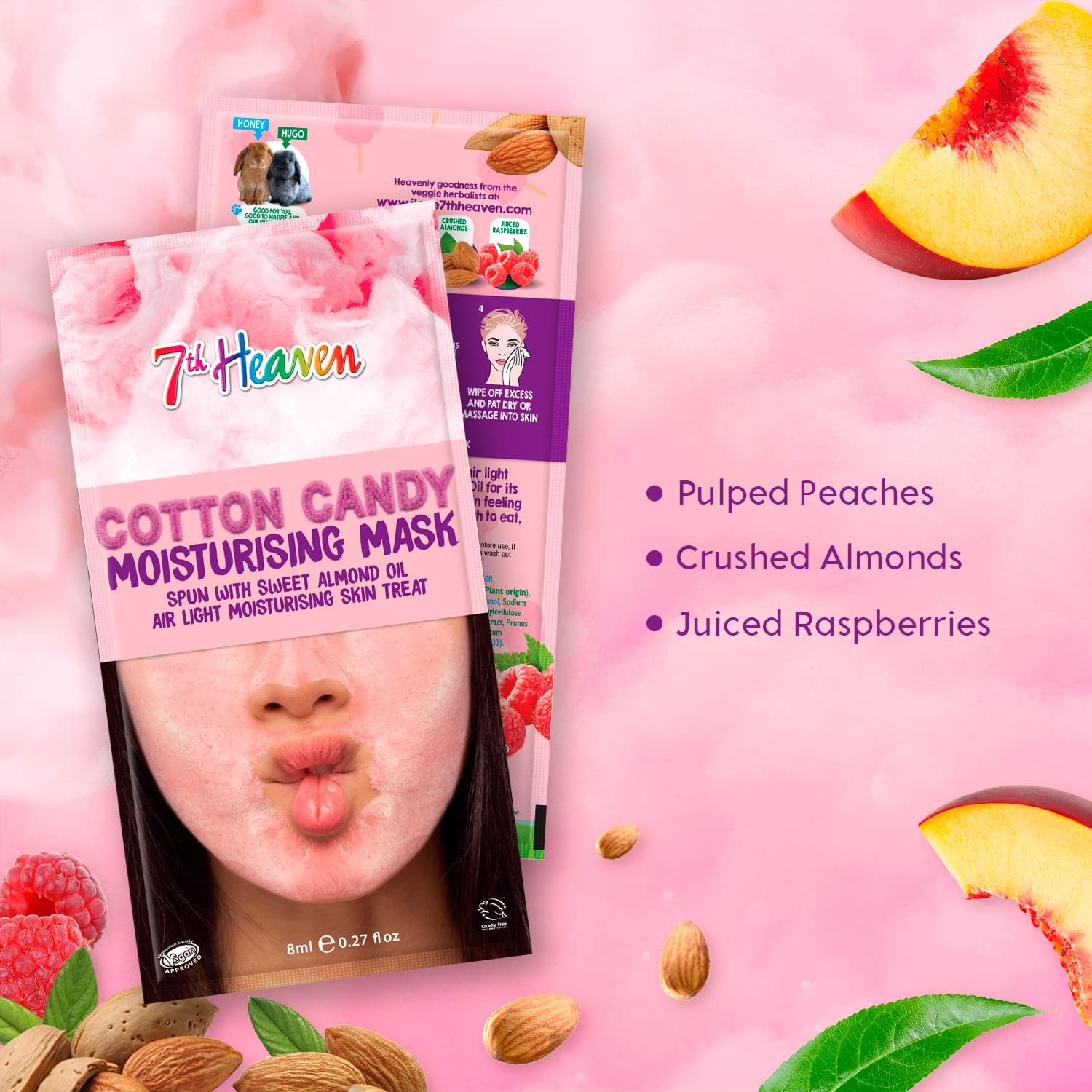 Montagne Jeunesse 7Th Heaven Cotton Candy Indulgence Mask Treat