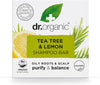 Dr Organic Tea Tree And Lemon Shampoo Bar 75g