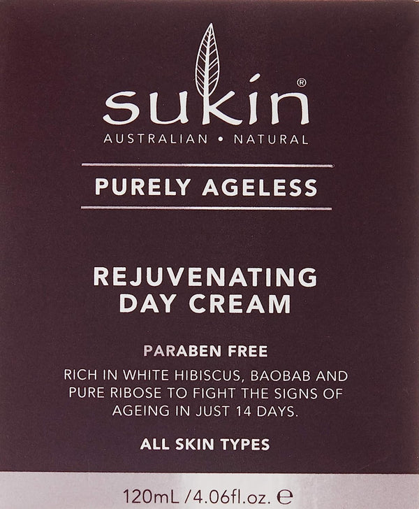 Sukin Australian Natural Skincare Purely Ageless Rejuvenating Day Cream 120ml